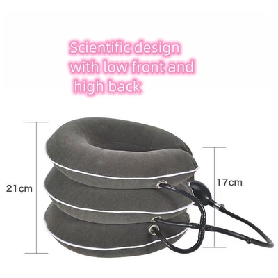 Πλήρης βελούδινα ρυθμιζόμενο αέρα Neck Stretcher για την σπονδυλική στήλη του τραχήλου στο Κέντρο Αποκατάστασης