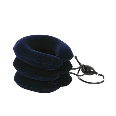 Πλήρης βελούδινα ρυθμιζόμενο αέρα Neck Stretcher για την σπονδυλική στήλη του τραχήλου στο Κέντρο Αποκατάστασης