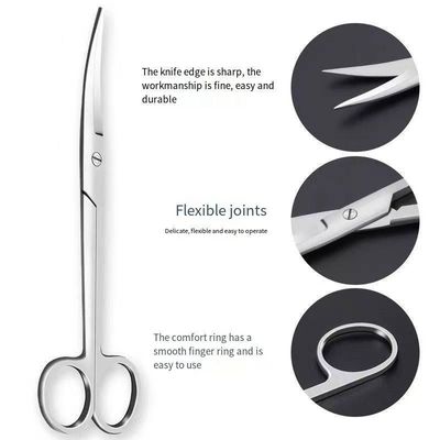 Χειρουργικά εργαλεία Χάλυβα από ανοξείδωτο χάλυβα Ενδοσκοπικό κούρεμα Αρθροσκοπικά ψαλίδια