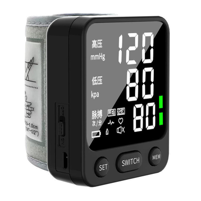 Ψηφιακός μετρητής πίεσης αίματος καρπού Sphygmomanometer για το πρότυπο ασφάλειας GB15979-2002