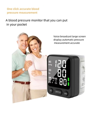 Ψηφιακός μετρητής πίεσης αίματος καρπού Sphygmomanometer για το πρότυπο ασφάλειας GB15979-2002