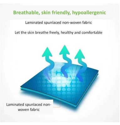 Υψηλή απορροφητική επένδυση με μακρινό υπέρυθρο δέσιμο πληγών με μη υφαντικό αυτοκόλλητο σχέδιο