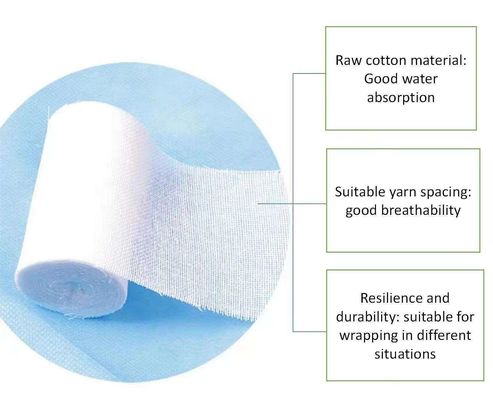 Ιατρικό βαμβάκι Μεγάλο ρολό 5cm*600cm με Jumbo Χειρουργικό Στεριλό Υδροφιλικό Ρολό