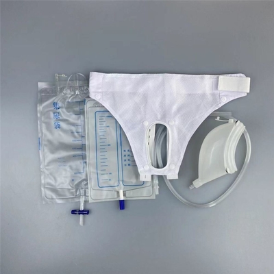 Πιστοποίηση CE 1500ml PVC τσάντα συλλογής ούρων αποστειρωμένη πολυτελή σχεδίαση για ιατρική χρήση