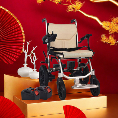 500W Motor Power Wheelchair για βολική επιβίβαση σε αεροπλάνο ηλικιωμένων και ατόμων με ειδικές ανάγκες