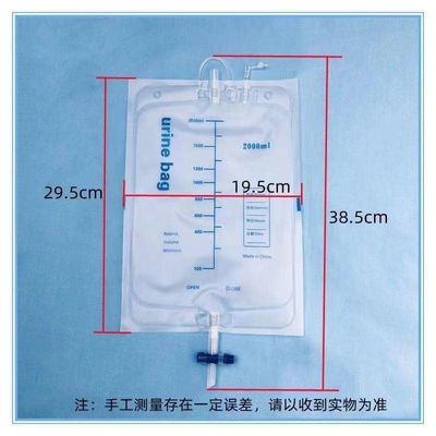 GB/T 32610 Πρότυπο Επαγγελματικό 2000 ml Σώμα Συλλογής Ουροπολίας για Οικουμενική