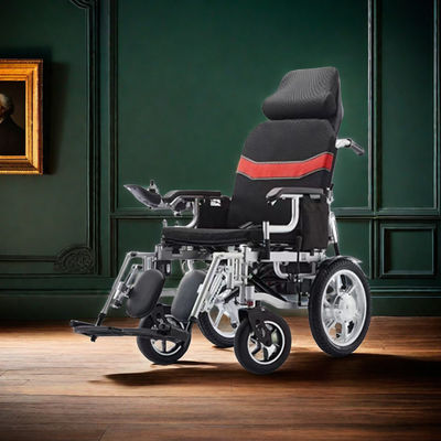 Ελαφρύ βάρος 12A 500W Σφραγισμένη μπαταρία μολύβδου-οξέος Μηχανοκίνητο αναπηρικό καροτσάκι CE ISO 13485 Πιστοποιημένο