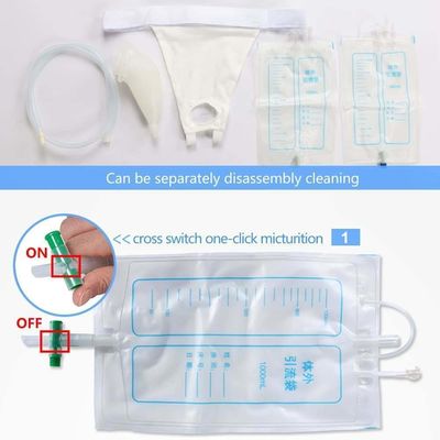 Αποθεματικό Επαναχρησιμοποιήσιμη τσάντα ούρων ανδρών με αποχέτευση Κλάση ΙΙ Ταξινομή με όργανα