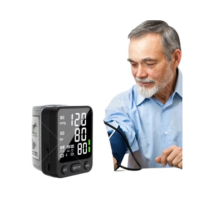 Ηλεκτρονικό LCD 24ωρο δείκτη πίεσης αίματος φορητό χειροκίνητο καρφί ψηφιακό χωρίς φως πίσω W501