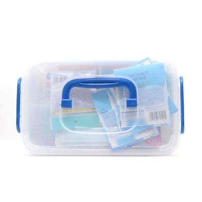 Απλό στυλ 156 κομμάτια φορητή αδιάβροχη ιατρική τσάντα πρώτων βοηθειών κιτ επιβίωσης