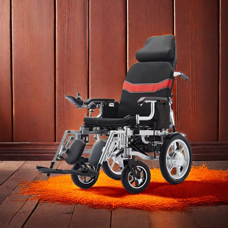 24V Voltage Drive Rollator Wheelchair για το σπίτι ελαφρύ 120kg βάρος φόρτωσης